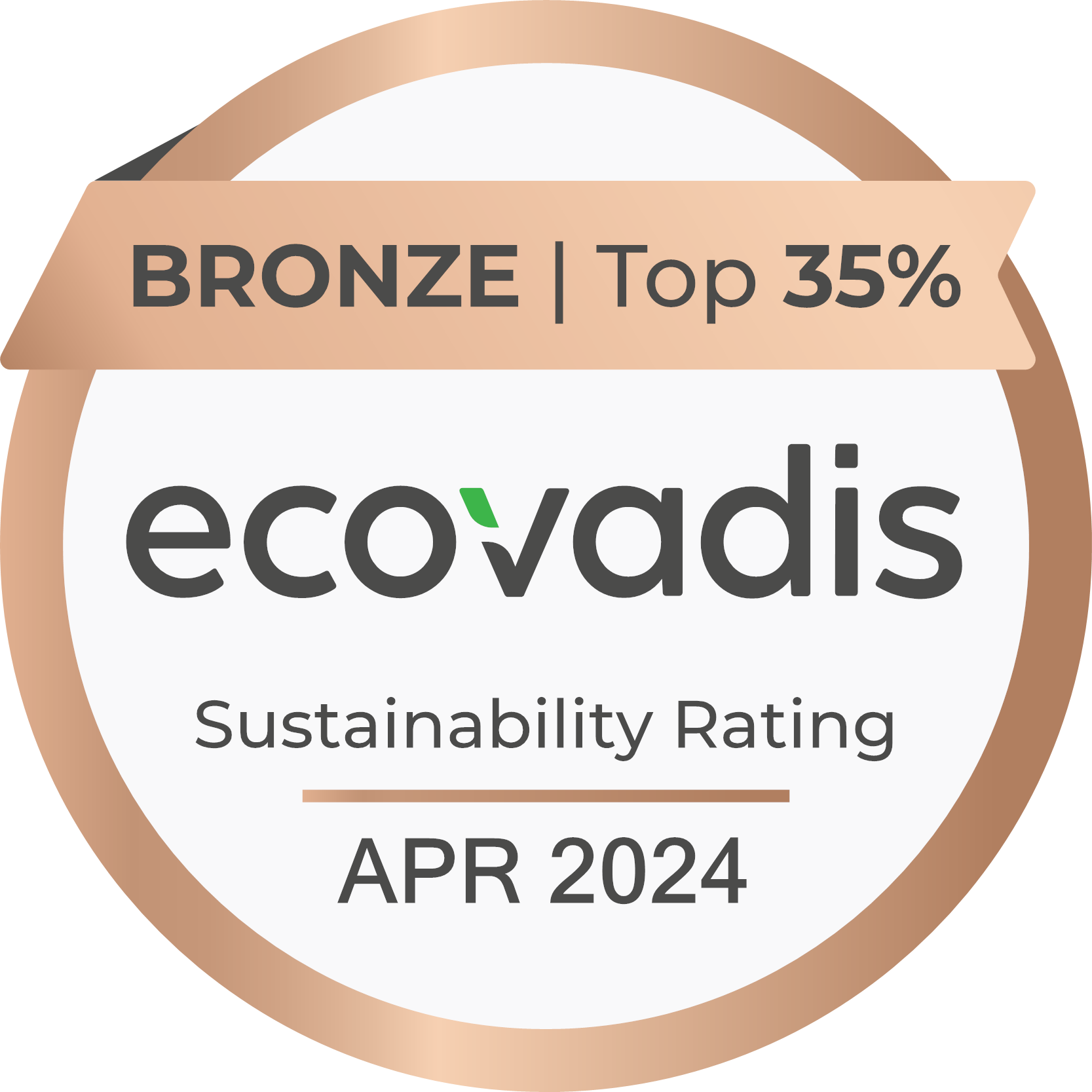 ETP data systems - Ecovadis badge